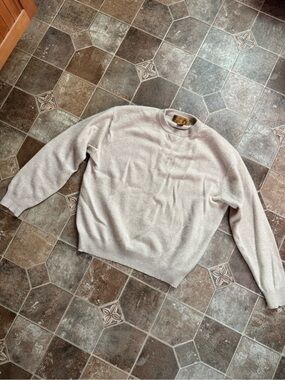 Cashmere Crewneck Sweater - Cream